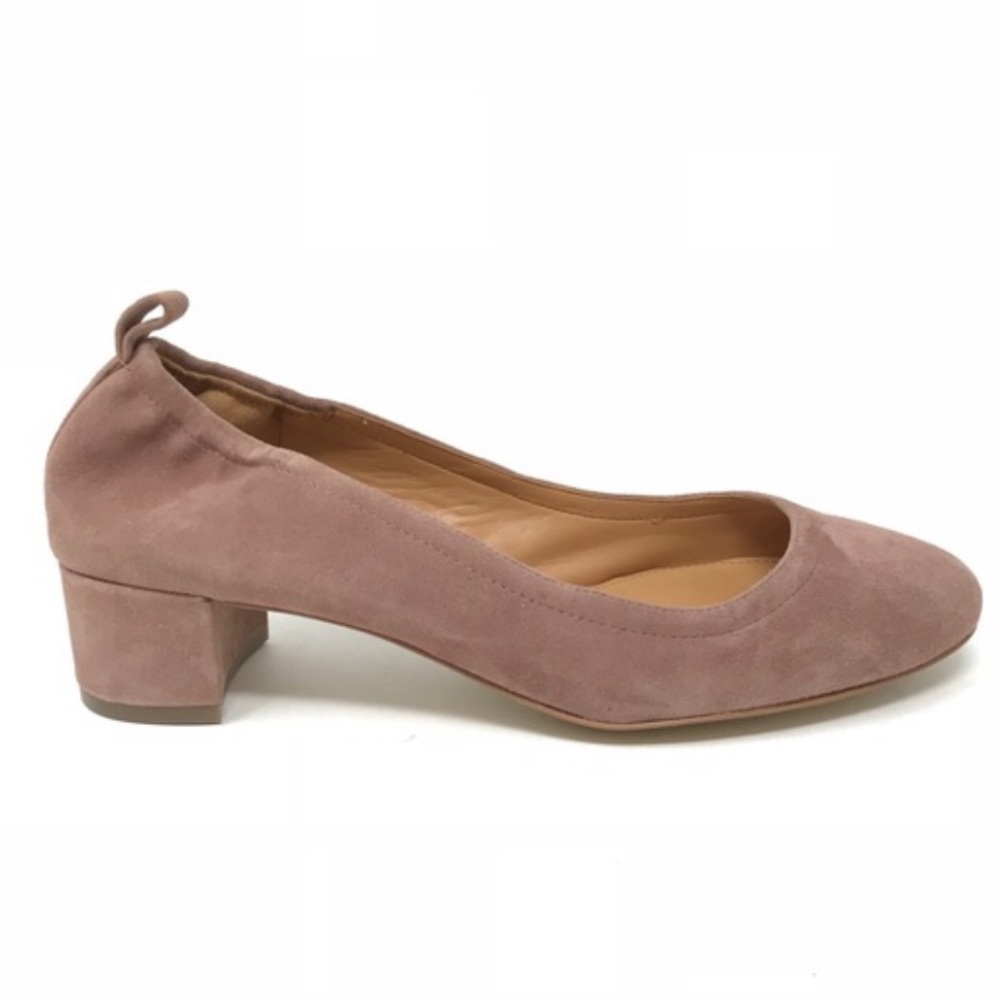 J Crew light pink mini heels
